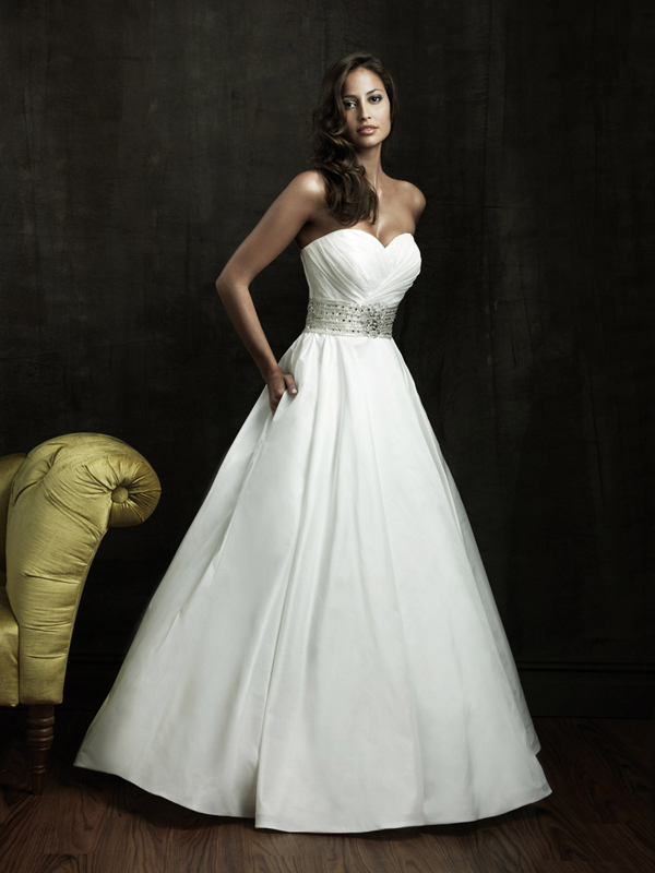 Orifashion Handmade Simple Style Bridal wedding Gown - Click Image to Close